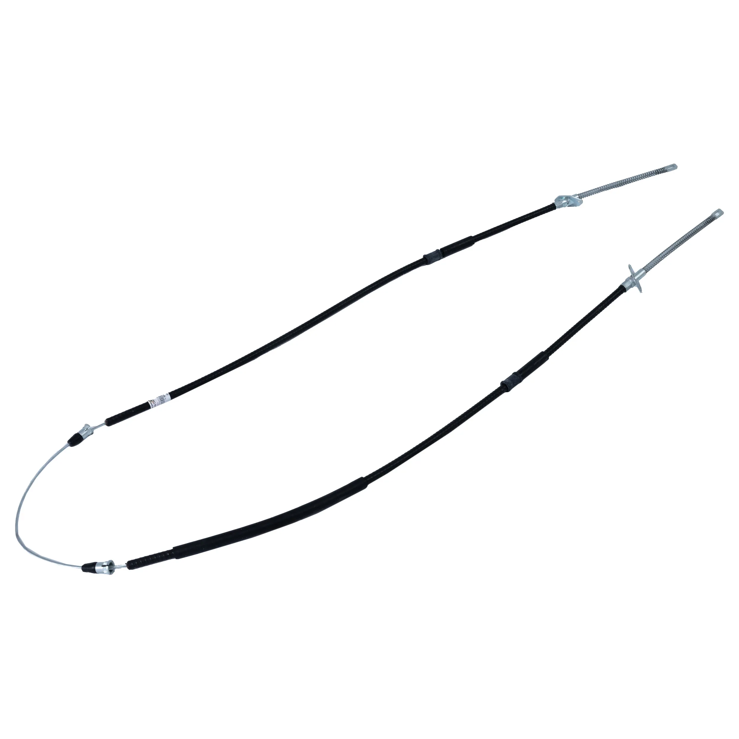 Трос ручного привода тормоза задний в сборе LADA 21010350818000