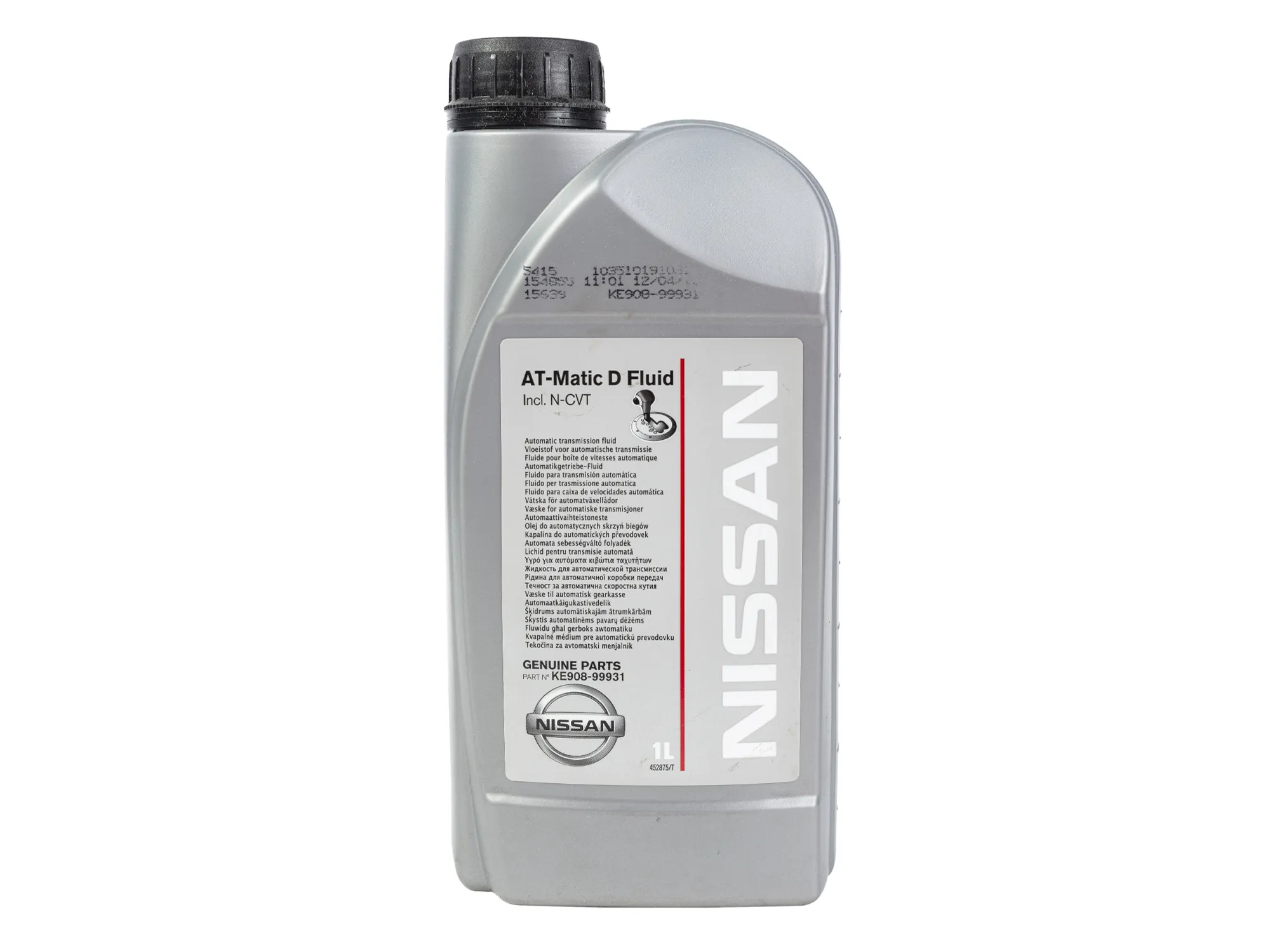 Масло трансмиссионное в АКПП, ГУР AT-Matic D 1л NISSAN KE90899931R