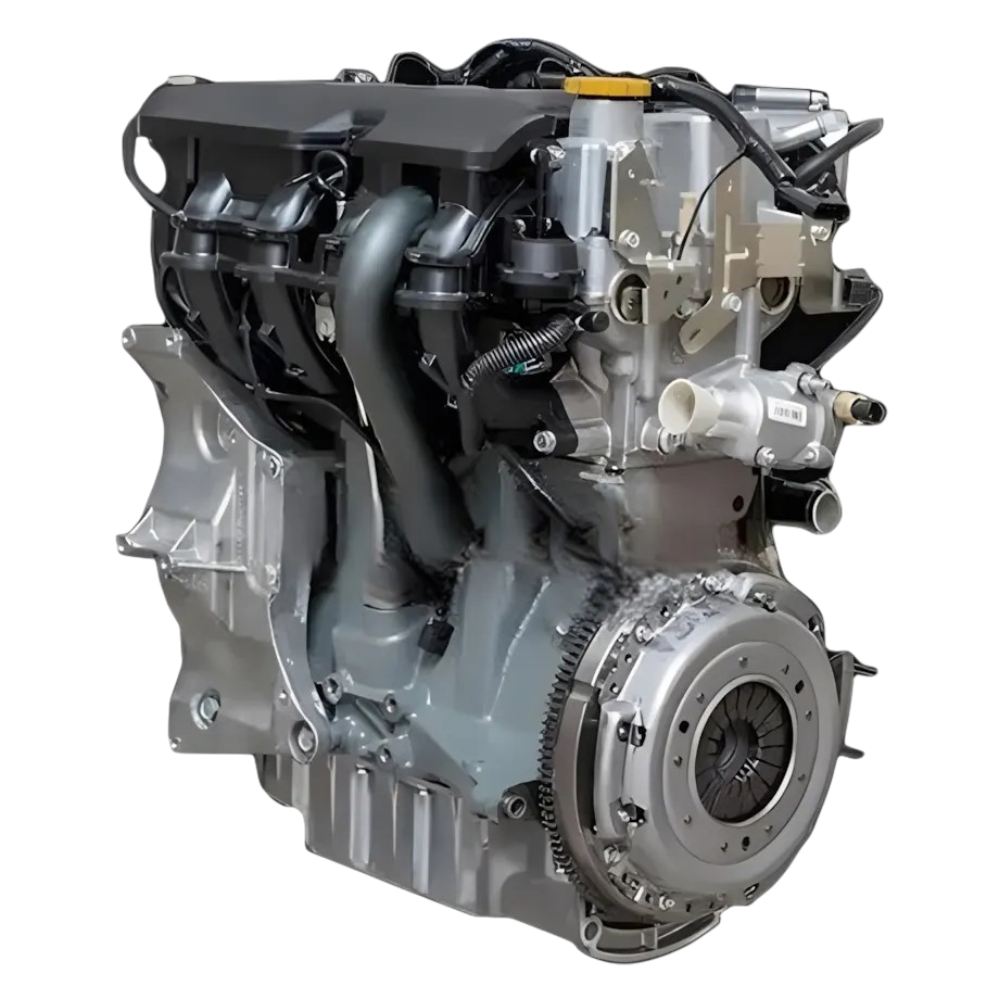 Двигатель с оборудованием в сборе