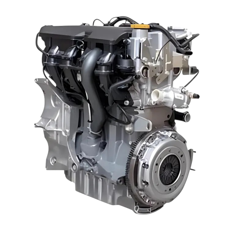 Двигатель с оборудованием в сборе