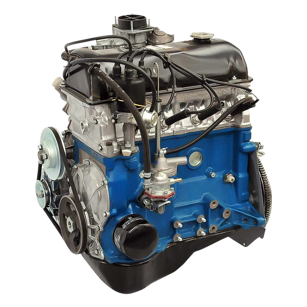 Двигатель с оборудованием в сборе