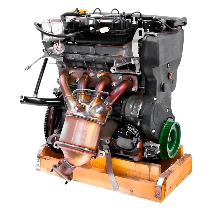 Двигатель с оборудованием в сборе