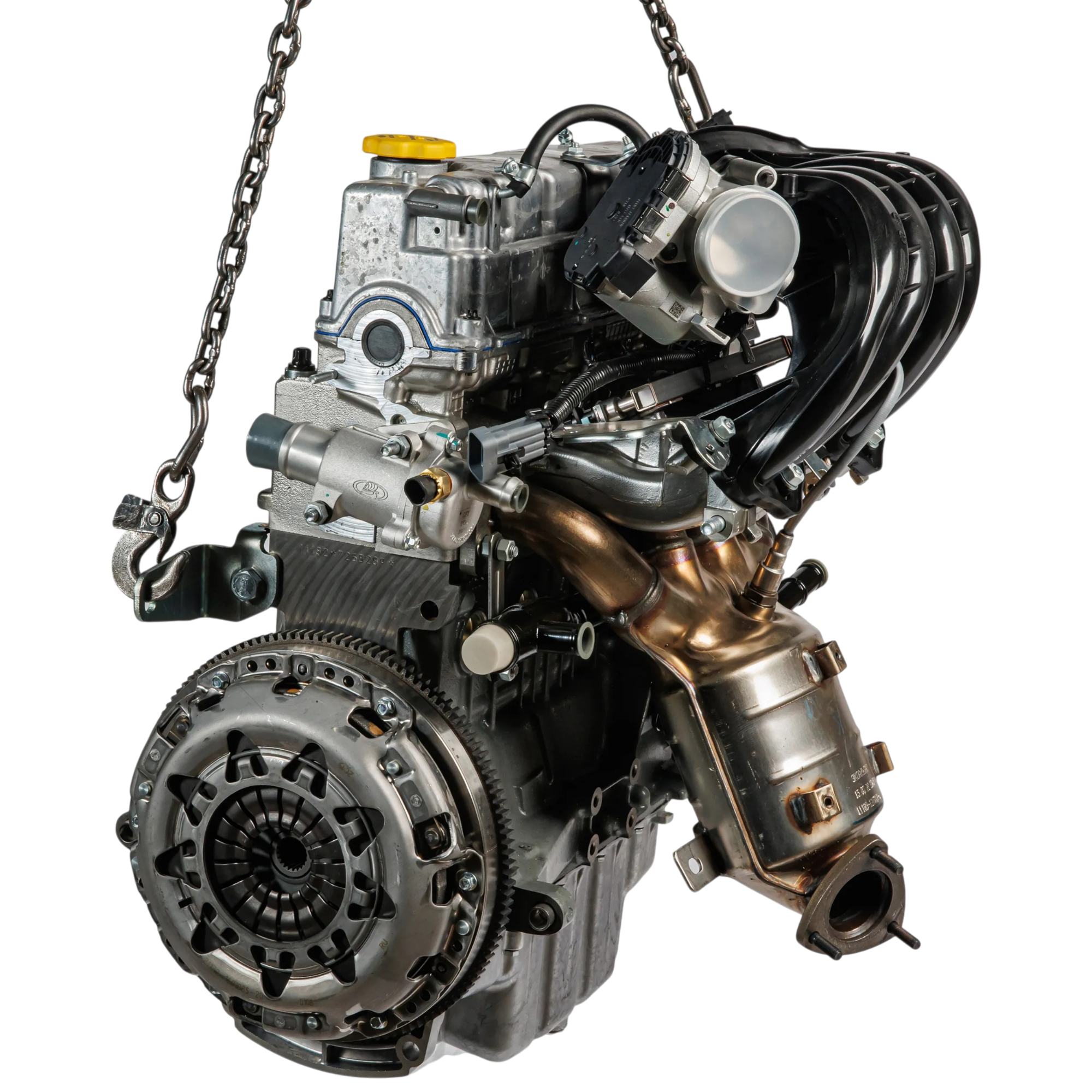 Двигатель с оборудованием в сборе